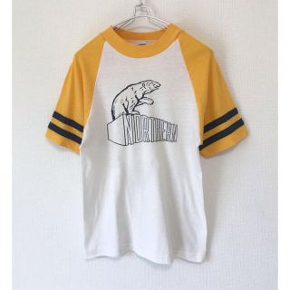 チャンピオン(Champion)のchampion ライン入りラグランTシャツ　made in USA(Tシャツ(半袖/袖なし))