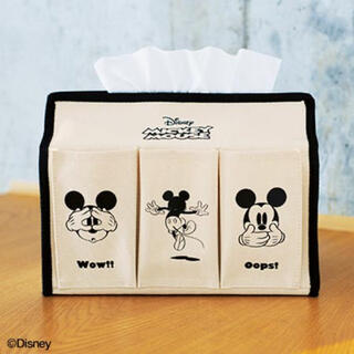 ディズニー(Disney)のミッキー ティッシュケース(ティッシュボックス)