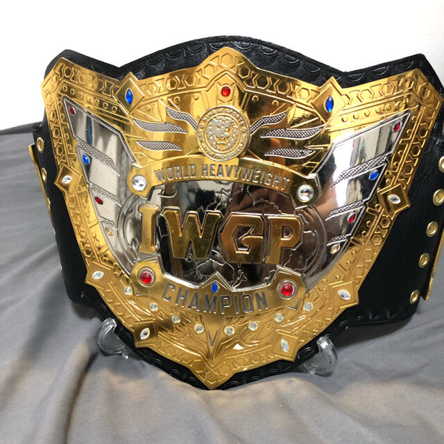 IWGP ヘビー級チャンピオンベルト　5代目　ベルトスタンド付き