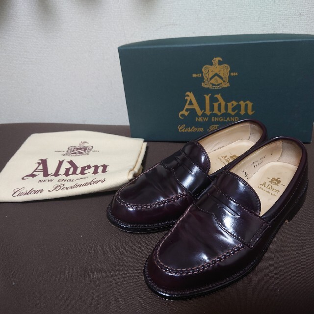 Alden(オールデン)のオールデン　99162 US6.0D コードバン　ローファー メンズの靴/シューズ(スリッポン/モカシン)の商品写真