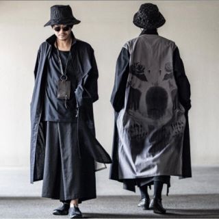 ヨウジヤマモト(Yohji Yamamoto)のYohji Yamamoto 内田すずめ　せかいちゃんシャツコート(シャツ)