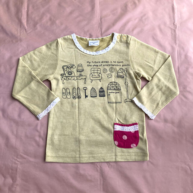 キムラタン(キムラタン)の専用：マザーグース 長袖Tシャツ 90２枚 キッズ/ベビー/マタニティのキッズ服女の子用(90cm~)(Tシャツ/カットソー)の商品写真