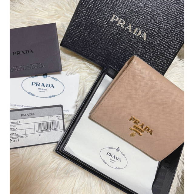 『1年保証』 PRADA - PRADA サフィアーノ　PRADA財布　プラダ 財布