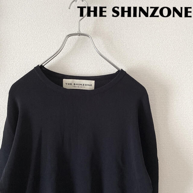 THE SHINZONE／シンプルニット(NVY