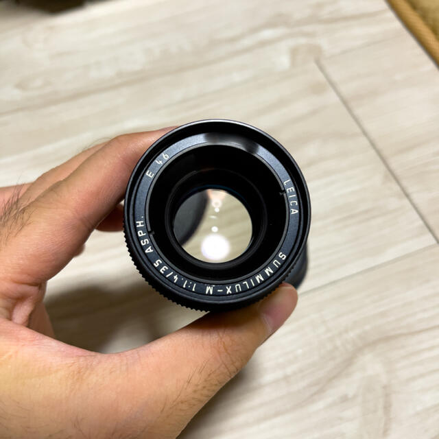 LEICA(ライカ)のLeica SUMMILUX-M ズミルックス35mm F1.4 E46 良品 スマホ/家電/カメラのカメラ(レンズ(単焦点))の商品写真