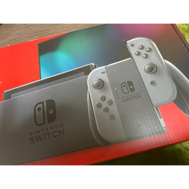 新品 Nintendo Switch 据置本体グレー
