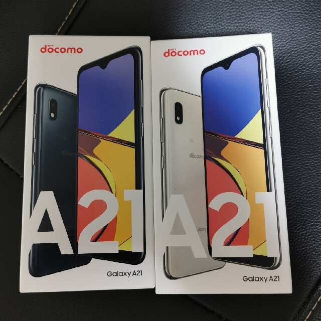 Galaxy A21 ホワイト ブラック　2台セット