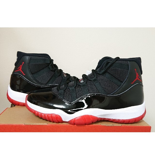 未使用 28.5cm AIR JORDAN 11 RETRO BRED