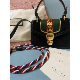 グッチ(Gucci)の美品‼️GUCCI バッグ　シルヴィ(ショルダーバッグ)