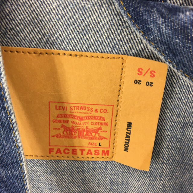 FACETASM - LEVi'S × FACETASM デニムジャケット ジージャンの通販 by