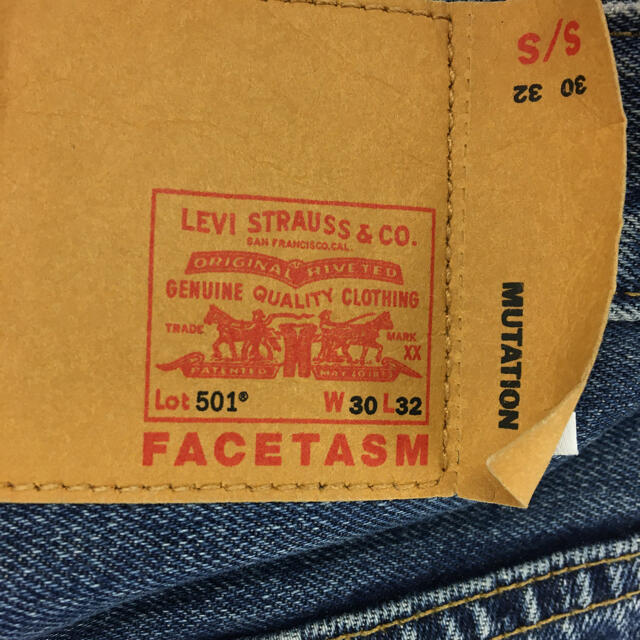 FACETASM(ファセッタズム)のFACETASM　×　LEVi'S WIDE&SLIM 501 メンズのパンツ(デニム/ジーンズ)の商品写真