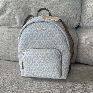 マイケルコース(Michael Kors)の新品 マイケルコース MICHAEL KORS リュック バニラ MK柄 白(リュック/バックパック)