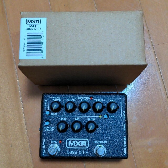 MXR M80 bass d.i.+ （M80）ベース プリアンプ 高級品市場 62.0%OFF