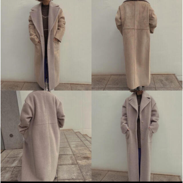 Ameri VINTAGE(アメリヴィンテージ)のBLANKET FAKE MOUTON COAT レディースのジャケット/アウター(ムートンコート)の商品写真