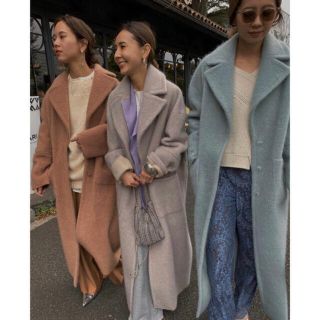 アメリヴィンテージ(Ameri VINTAGE)のBLANKET FAKE MOUTON COAT(ムートンコート)