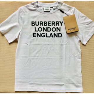 バーバリー(BURBERRY)の【新品未使用】バーバリー ロゴTシャツ ホワイト 12Y(Tシャツ(半袖/袖なし))