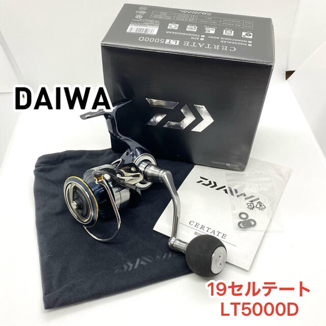 美品】DAIWA ダイワ 19セルテート LT5000D スピニングリール 美品】DAIWA ダイワ 19セルテート LT5000D スピニングリール
