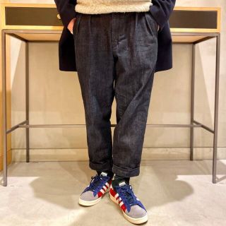 完売 BEAMS PLUS　 2プリーツ デニムパンツ (デニム/ジーンズ)