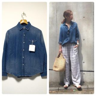 トゥデイフル(TODAYFUL)の美新品 16SS 今期 TODAYFUL トゥディフル デニムシャツ(シャツ/ブラウス(長袖/七分))