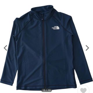 ザノースフェイス(THE NORTH FACE)のノースフェイス　150 ラッシュガードネイビー　水陸両用(マリン/スイミング)