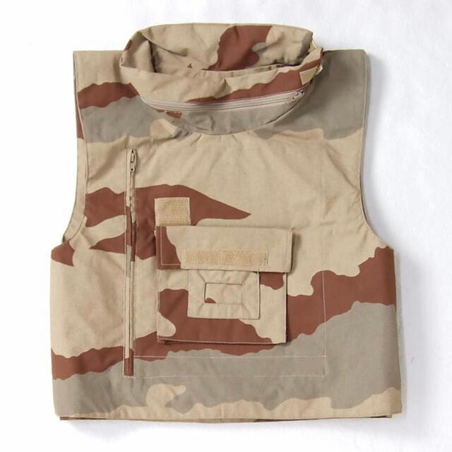 フランス軍 フラグレーションベスト デッドストック デザートカモの ...