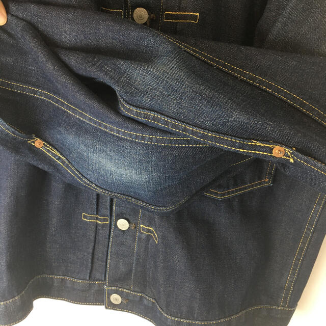 Levi's(リーバイス)の★美品★LEVI'S リーバイス　サイズ44 506xx1stファースト　片タブ メンズのジャケット/アウター(Gジャン/デニムジャケット)の商品写真