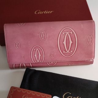 カルティエ(Cartier)のCartier ハッピーバースデー 長財布 カード12枚収納タイプ(財布)