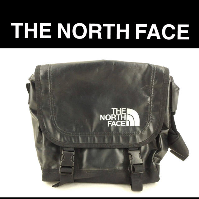 THE NORTH FACE(ザノースフェイス)の【美品】☆ザ ノース フェイス メンズ ナイロン ショルダーバッグ ブラック  メンズのバッグ(ショルダーバッグ)の商品写真