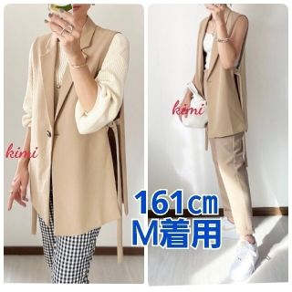 ZARA - ZARA (XS) スリット入りベスト スリットベスト サイドスリット
