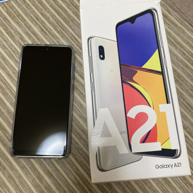 Galaxy A21 SC-42A ホワイト SIMフリー