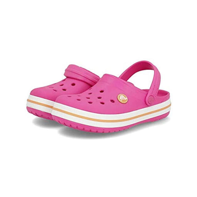 crocs(クロックス)の【新品/送料込】サンダル クロックバンド クロッグ ピンク　24.0cm レディースの靴/シューズ(サンダル)の商品写真