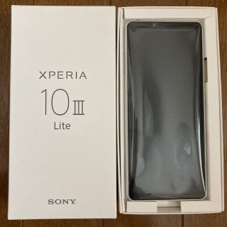 ソニー(SONY)のXperia 10 III lite  ホワイト 64G e-SIM対応機種(スマートフォン本体)