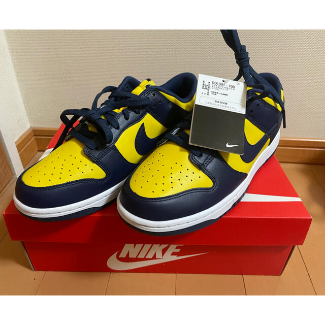 スニーカー【27.5】NIKE Dunk Low Michigan ダンクロー ミシガン