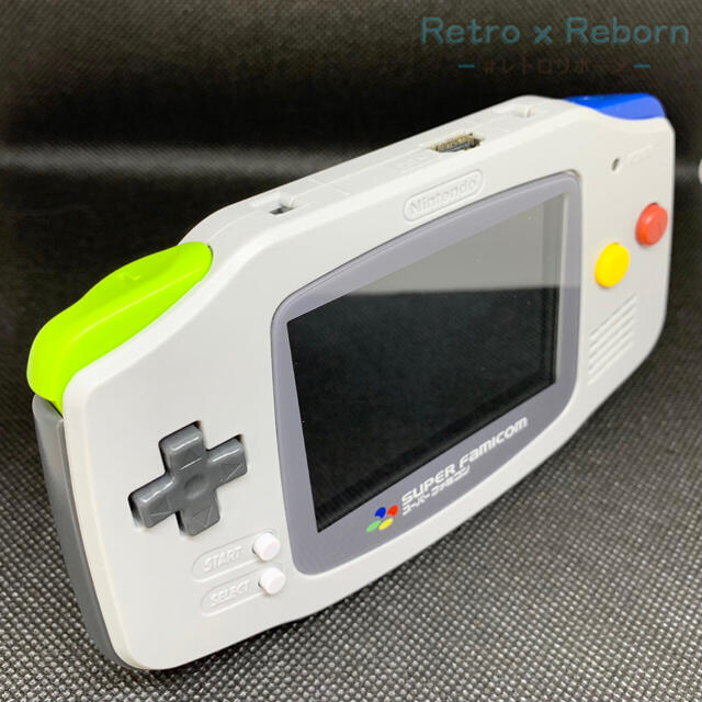 ゲームボーイアドバンス(ゲームボーイアドバンス)のゲームボーイアドバンス GBA 本体 IPS液晶 V3 バックライト仕様 379 エンタメ/ホビーのゲームソフト/ゲーム機本体(携帯用ゲーム機本体)の商品写真