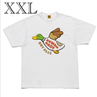 アベイシングエイプ(A BATHING APE)の貴重新品未使用送料込み HUMANMADE✖︎KAWS Tシャツ XXL(Tシャツ/カットソー(半袖/袖なし))