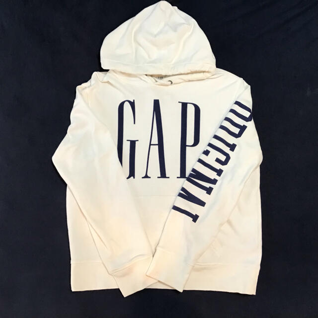 GAP - OLD GAP ギャップ デカロゴ パーカー 腕プリント スウェット L ...