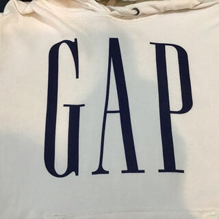 OLD GAP ギャップ　デカロゴ　パーカー　腕プリント　スウェット　L フードKAXXXのメンズ