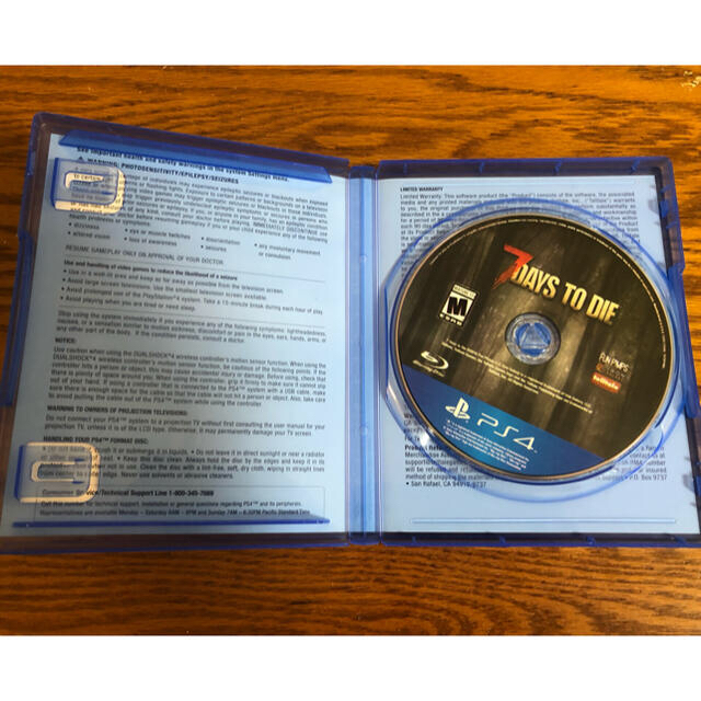 PlayStation4(プレイステーション4)の7 Days To Die エンタメ/ホビーのゲームソフト/ゲーム機本体(家庭用ゲームソフト)の商品写真