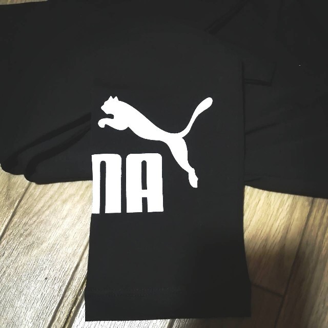 PUMA(プーマ)の新品　PUMA　上下セットとTシャツセット　WHITE×BLACK レディースのトップス(その他)の商品写真