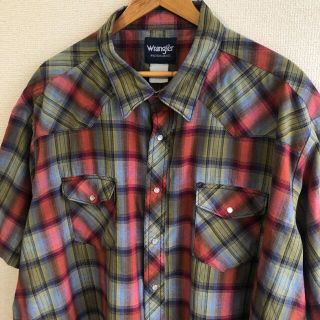 ラングラー(Wrangler)のWrangler ラングラー　ウェスタンシャツ　半袖(シャツ)