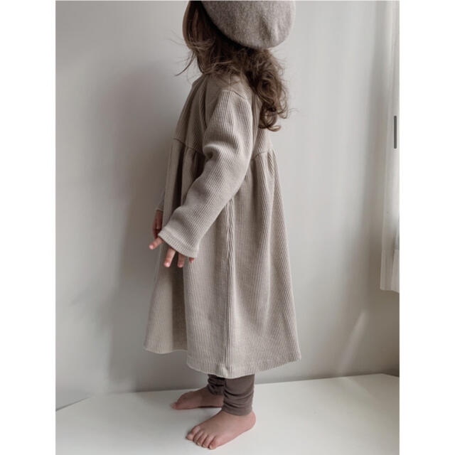 selectshop Noeul ノウル rib onepiece リブワンピ キッズ/ベビー/マタニティのベビー服(~85cm)(ワンピース)の商品写真