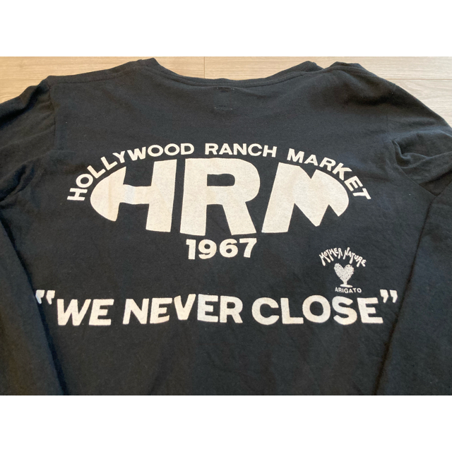 HOLLYWOOD RANCH MARKET(ハリウッドランチマーケット)のハリウッドランチマーケット　バックプリント　ロンT メンズのトップス(Tシャツ/カットソー(七分/長袖))の商品写真