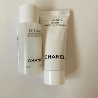 シャネル(CHANEL)のCHANEL ルブラン ローション&美白美容液セット 新品(美容液)