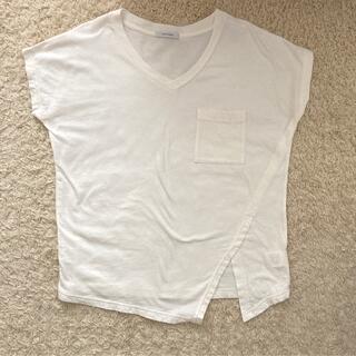 ジーナシス(JEANASIS)のJEANASIS  白Tシャツ　(Tシャツ(半袖/袖なし))