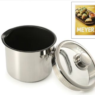 マイヤー(MEYER)の新品 正規品 マイヤーエイトクックポット 最上位クラスフッ素樹脂コーティング仕様(鍋/フライパン)