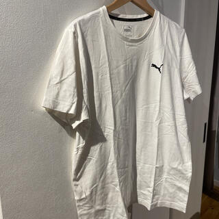 プーマ(PUMA)の美品！PUMA DRY Tシャツ ホワイト　XLサイズ(Tシャツ/カットソー(半袖/袖なし))