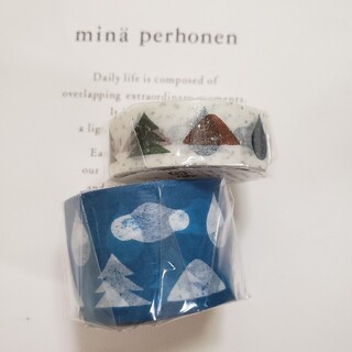 ミナペルホネン(mina perhonen)のミナペルホネン マスキングテープ 新作 2点(テープ/マスキングテープ)
