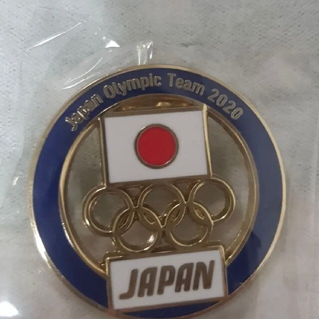 東京オリンピック2020日本代表のピンバッジ