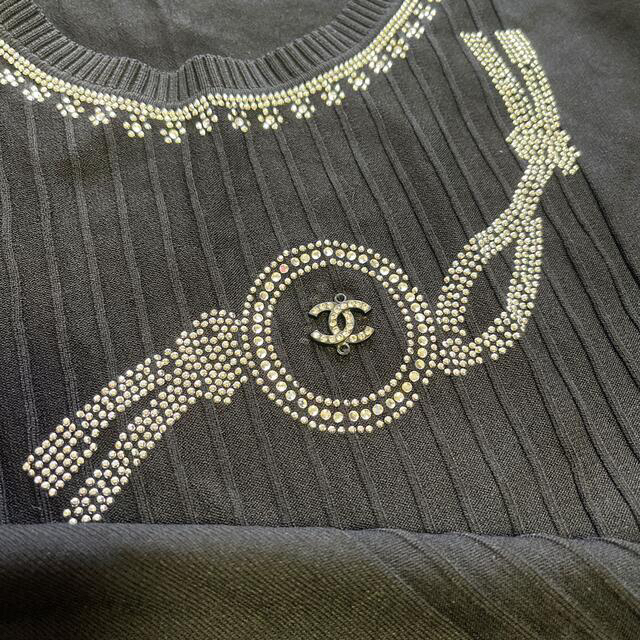 CHANEL(シャネル)のサマーニット★CHANEL★半袖 レディースのトップス(Tシャツ(半袖/袖なし))の商品写真