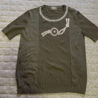 シャネル(CHANEL)のサマーニット★CHANEL★半袖(Tシャツ(半袖/袖なし))